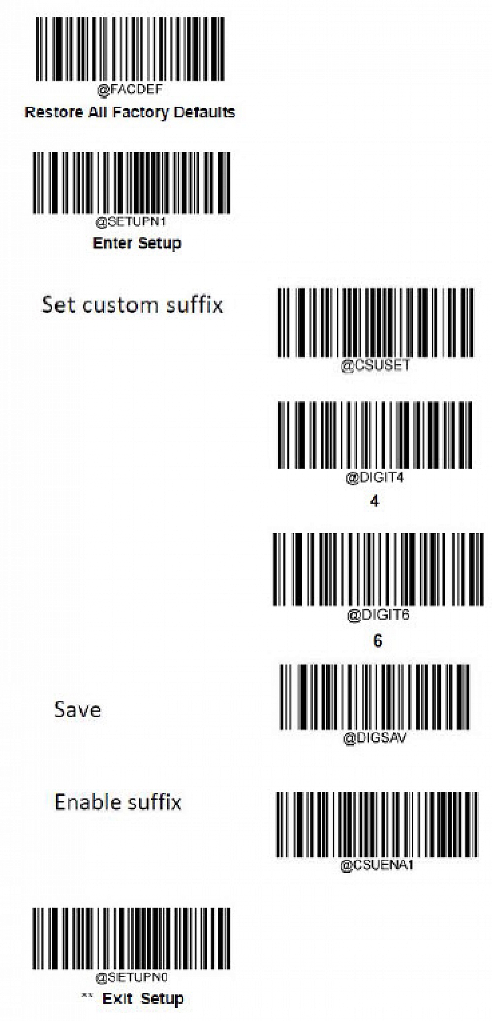 Newland add suffix F